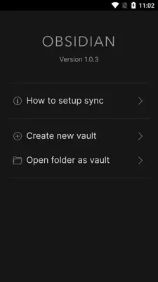 Obsidian android App screenshot 0